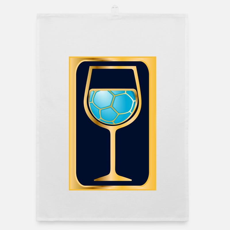 Handball Wine Organic dish towel