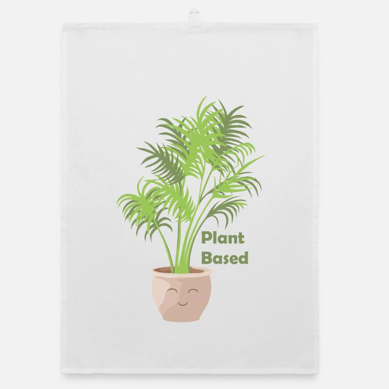 Plant Based – Kawaii Farn Shirt/Pullover Organic Geschirrtuch