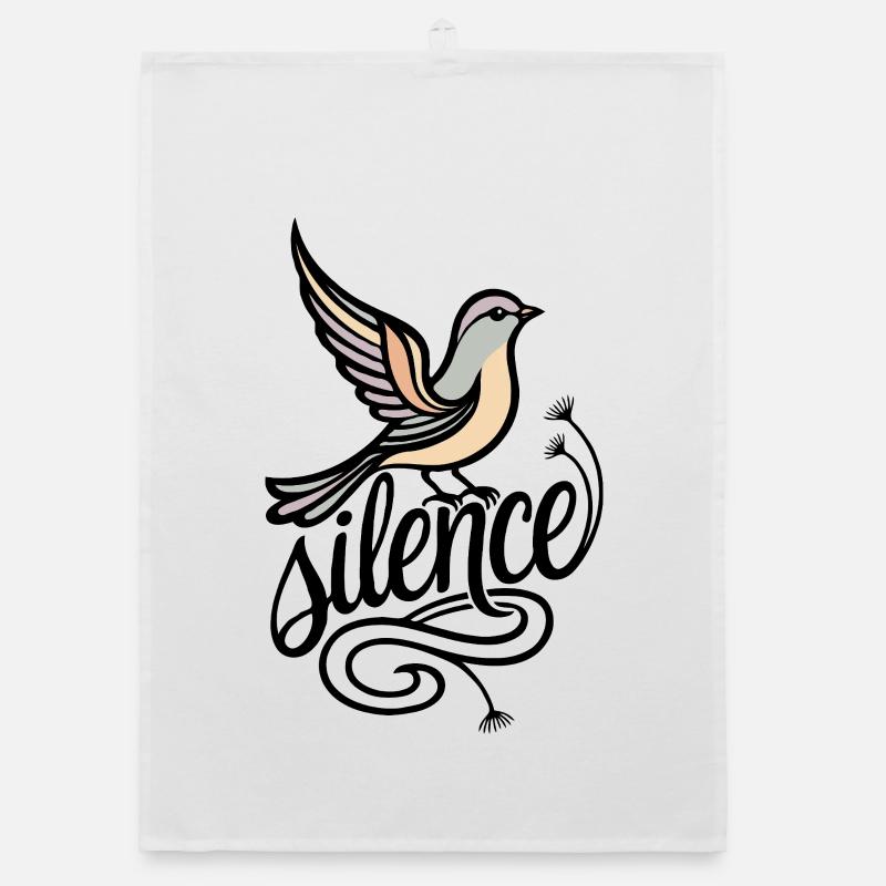 Silence birth Organic dish towel