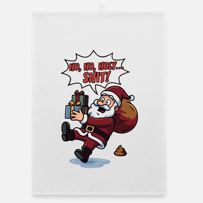 Noël de l’escalade du Père Noël Torchon bio