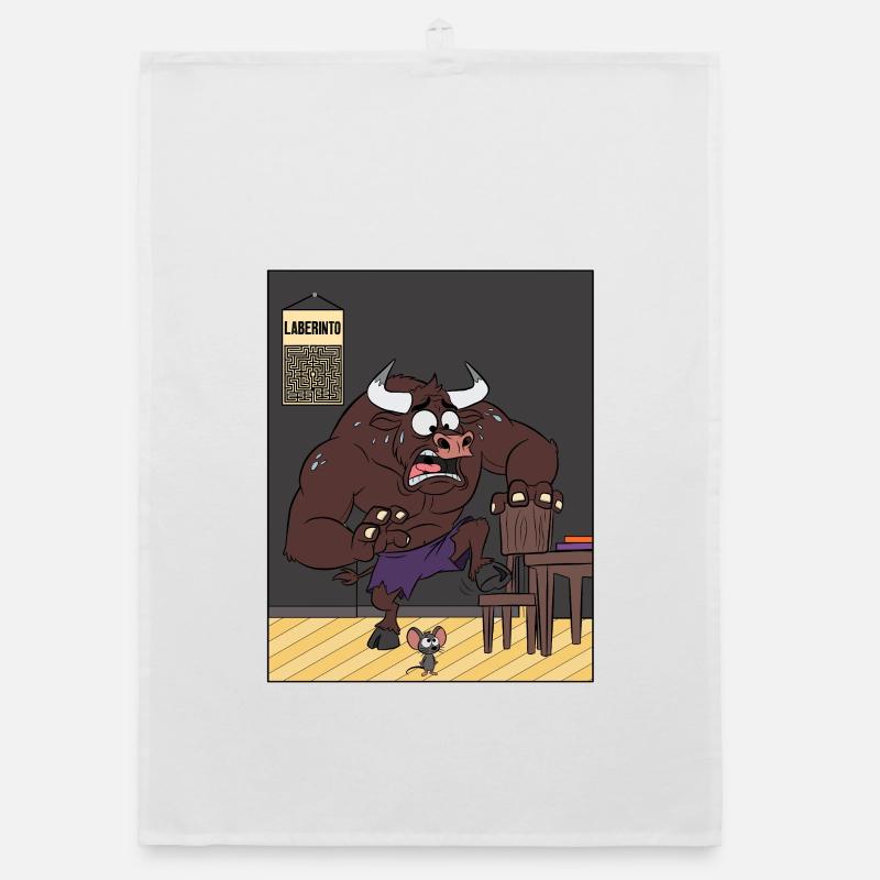 Feiger Minotaurus Organic Geschirrtuch