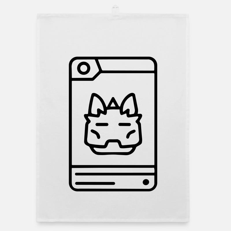 Collector's Card Organic dish towel