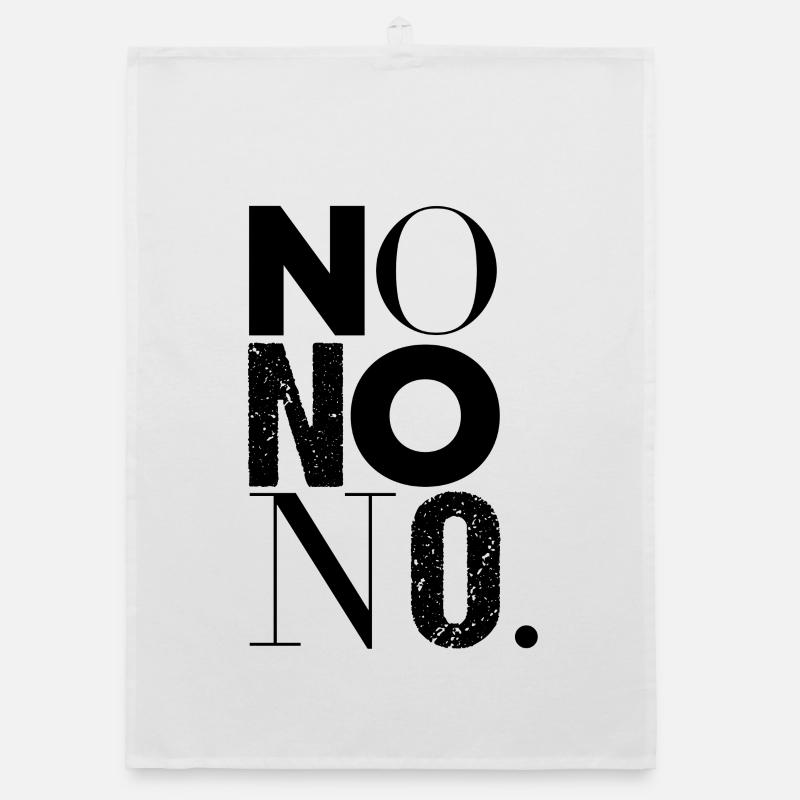 Non non non - Dis non Torchon bio