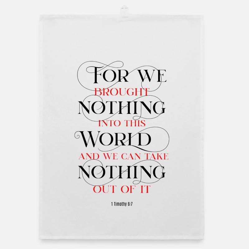 Take Nothing Organic Geschirrtuch