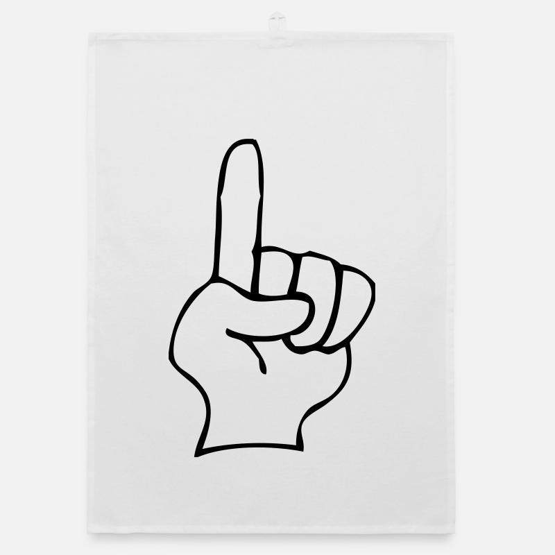 Zeigefinger Organic Geschirrtuch