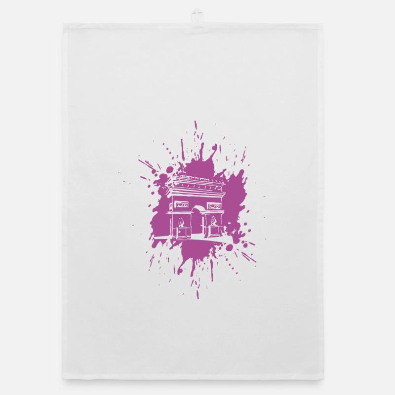 Arc de triomphe | Triumpfbogen Paris | Splash Organic Geschirrtuch