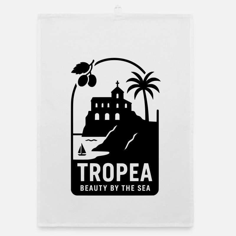 Souvenir de la mer de Tropea Torchon bio