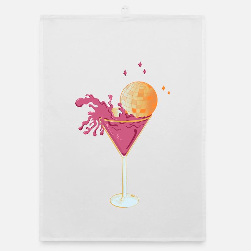 Cocktail disco – Martini rose avec Squirting Di Torchon bio