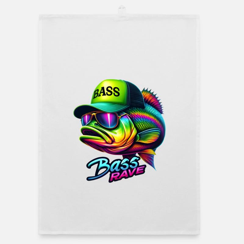 Rave de bar rayé Torchon bio