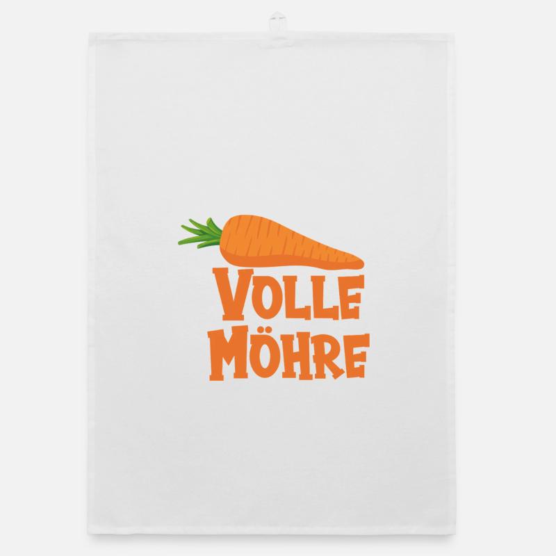 Volle Möhre Organic Geschirrtuch