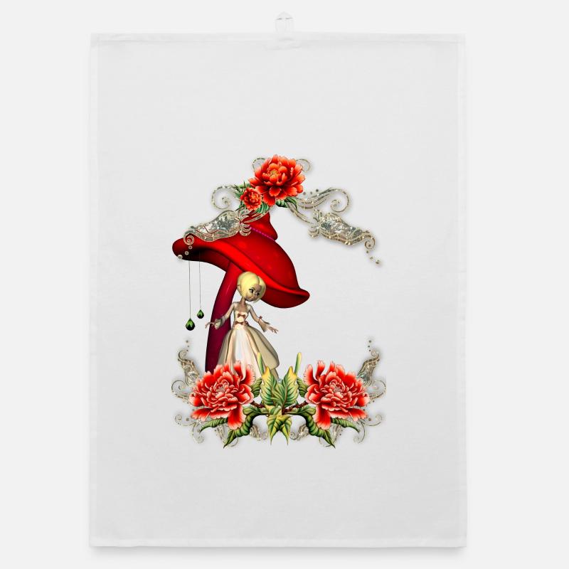 Niedliche Fee Organic Geschirrtuch