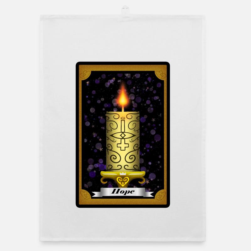 Carte de Tarot "Hope" Torchon bio