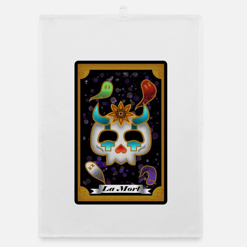 Carte de Tarot "La Mort" Torchon bio