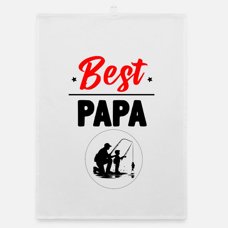Bester Papa Organic Geschirrtuch