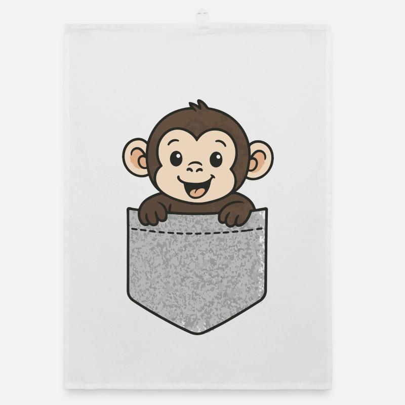 Pocket monkey Organic dish towel