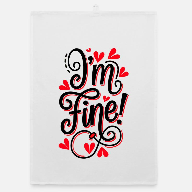 Im Fine Organic Geschirrtuch