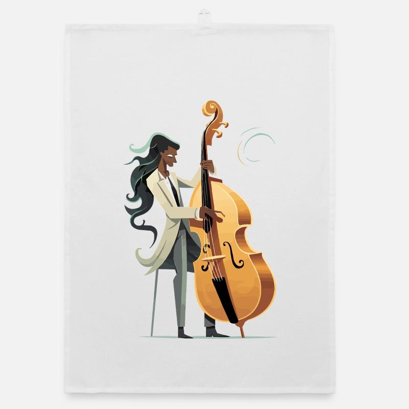 Cello master in modern style Organic dish towel