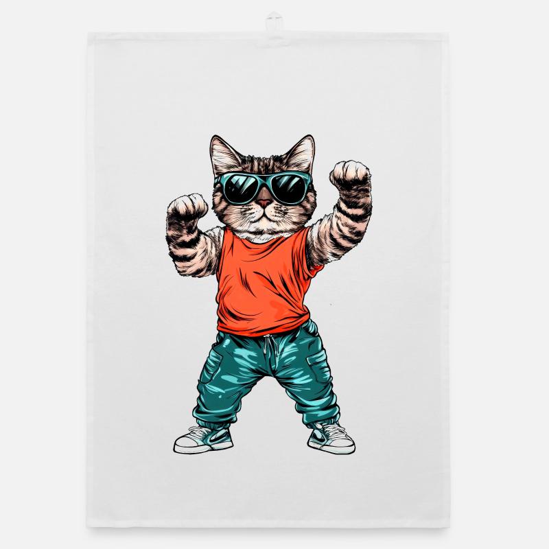 Cool Cat Organic dish towel