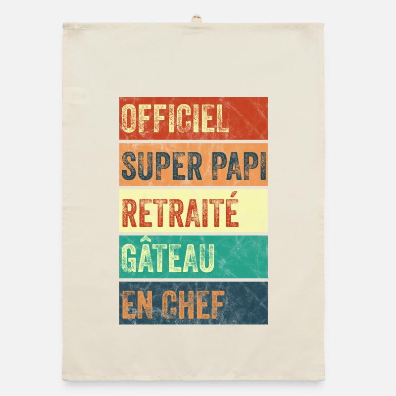 Super Papi Officiel Torchon bio