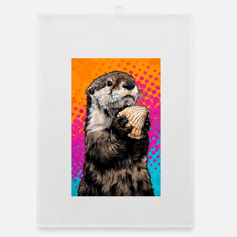 otter Organic dish towel