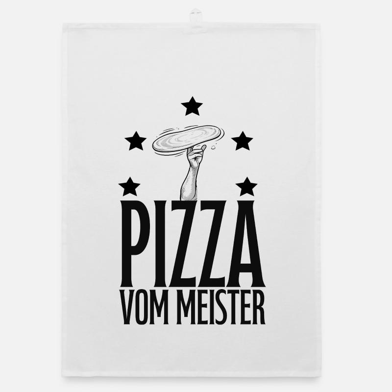 Pizzabäcker, Pizza Organic Geschirrtuch