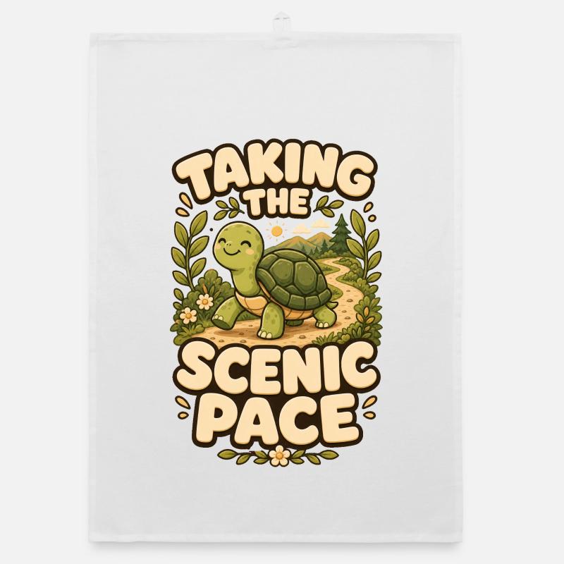Prendre la Tortue du Scenic Pace Torchon bio