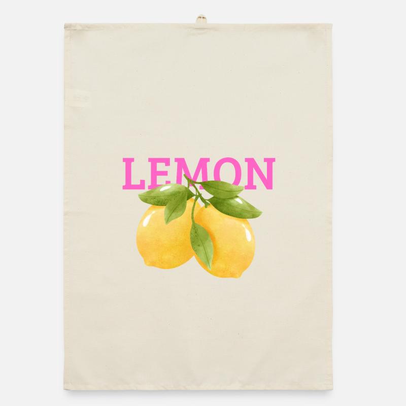 Lemon Organic Geschirrtuch