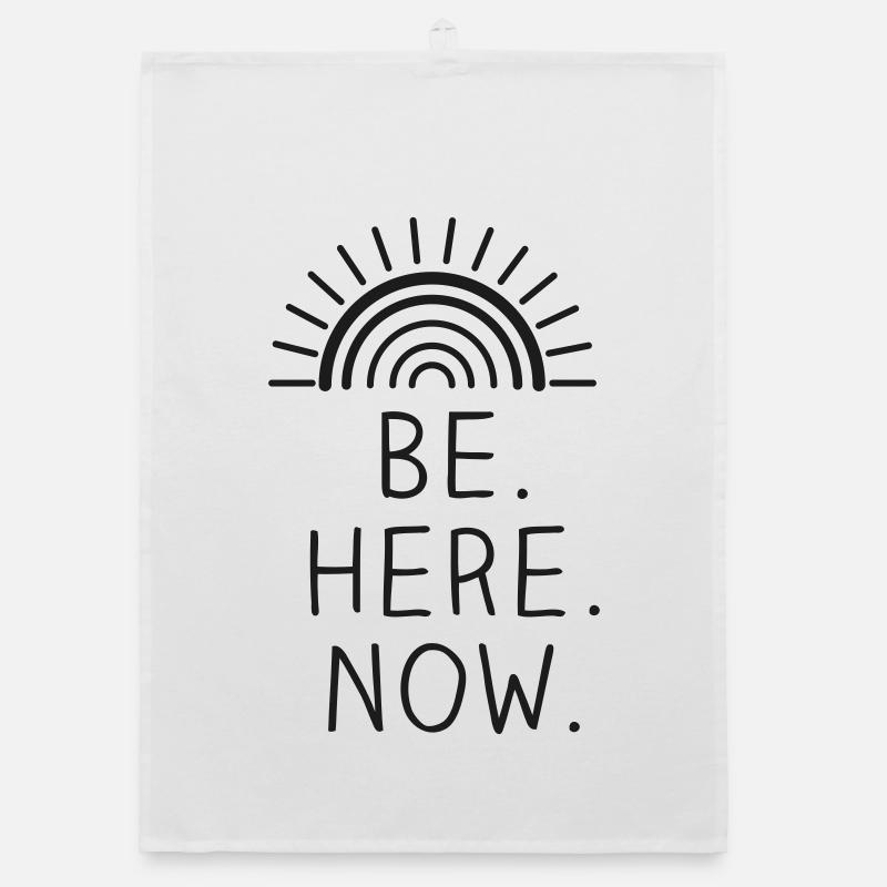 Be Here Now Organic Geschirrtuch