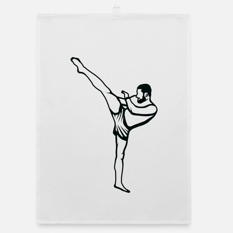 Kickboxer Organic dish towel