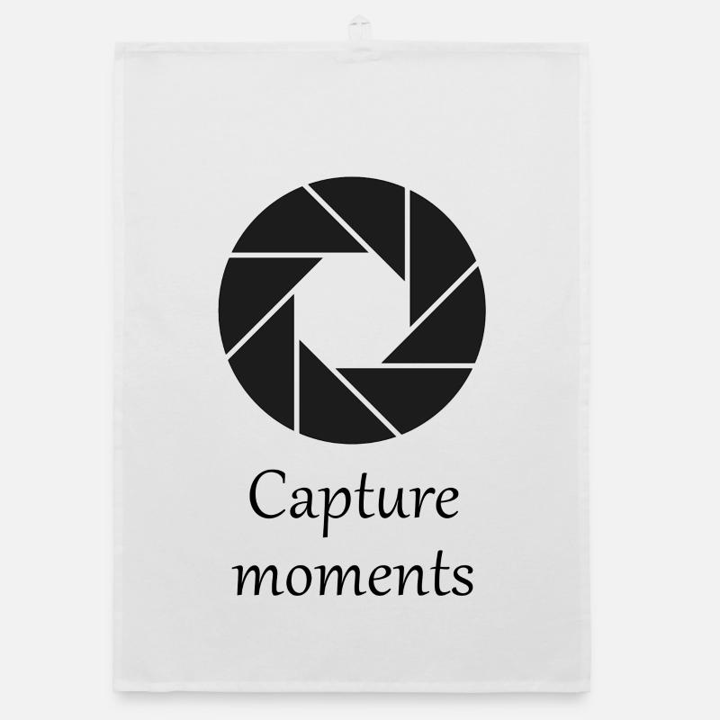 Capture moments Organic dish towel