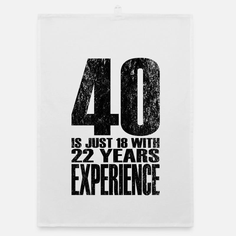 40 ans, c’est juste 18 ans avec 22 ans d’expérience Torchon bio