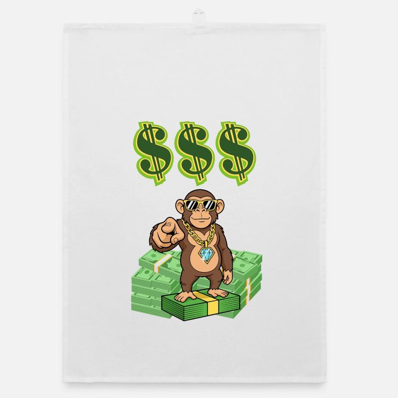 Reicher Affe Organic Geschirrtuch