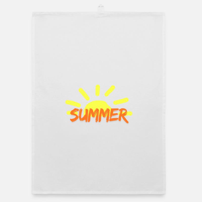 Summer Organic dish towel