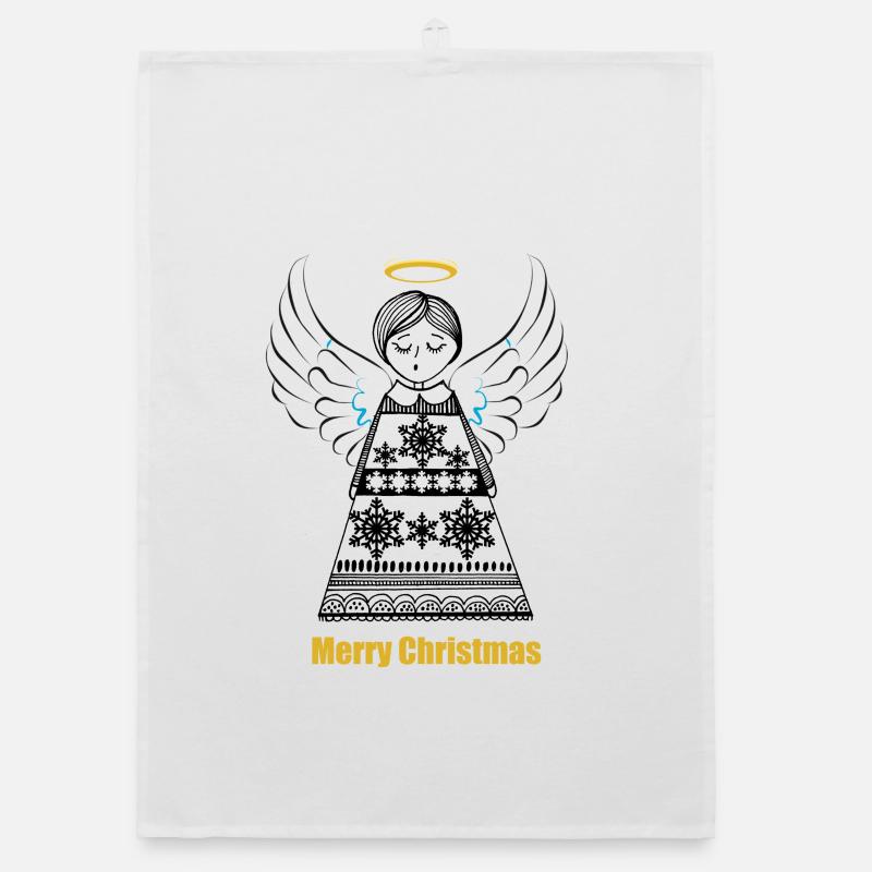 Christ child Organic dish towel