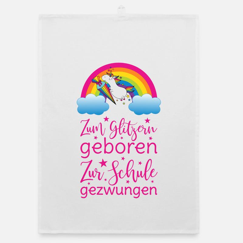 Licorne née à Sparkle forcée d’aller à l’école Torchon bio