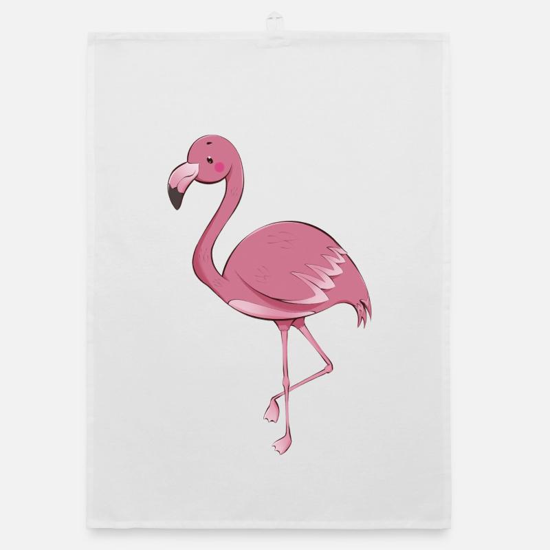 Flamingo Organic Geschirrtuch