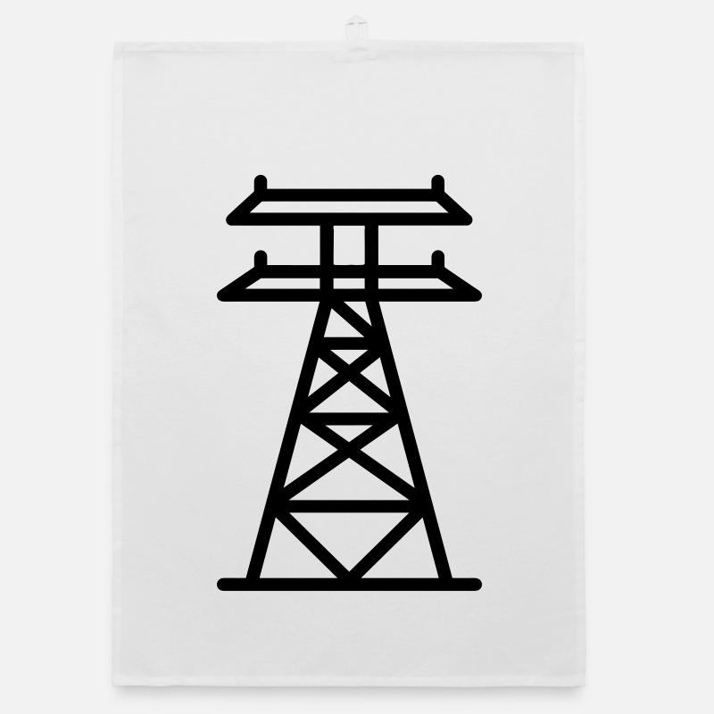 power pole Organic dish towel