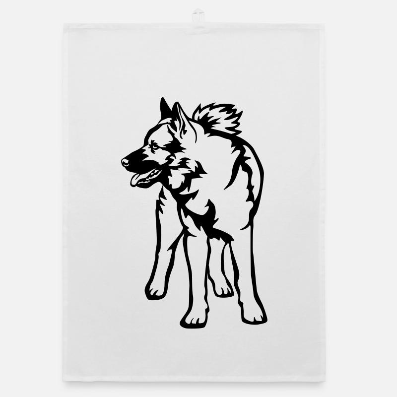 Chien orignal norvégien Torchon bio