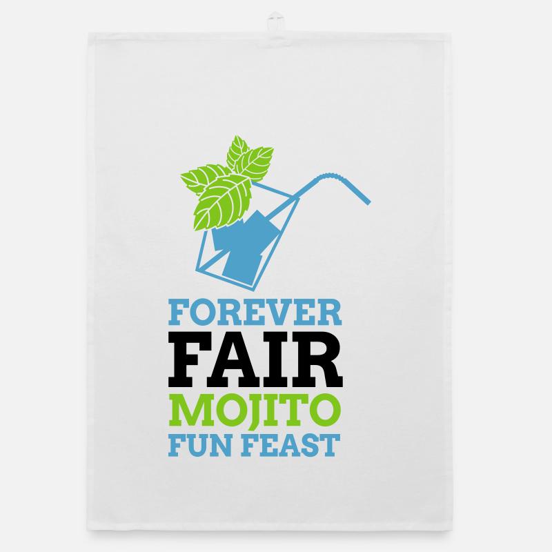 Für immer Mojito-Fest Organic Geschirrtuch