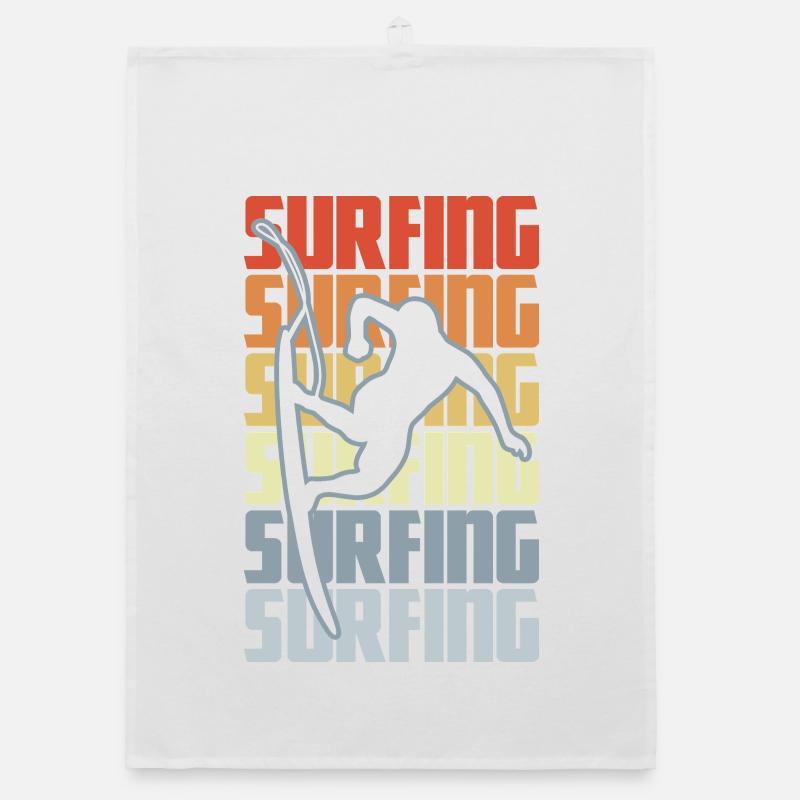 Surf coach Organic dish towel