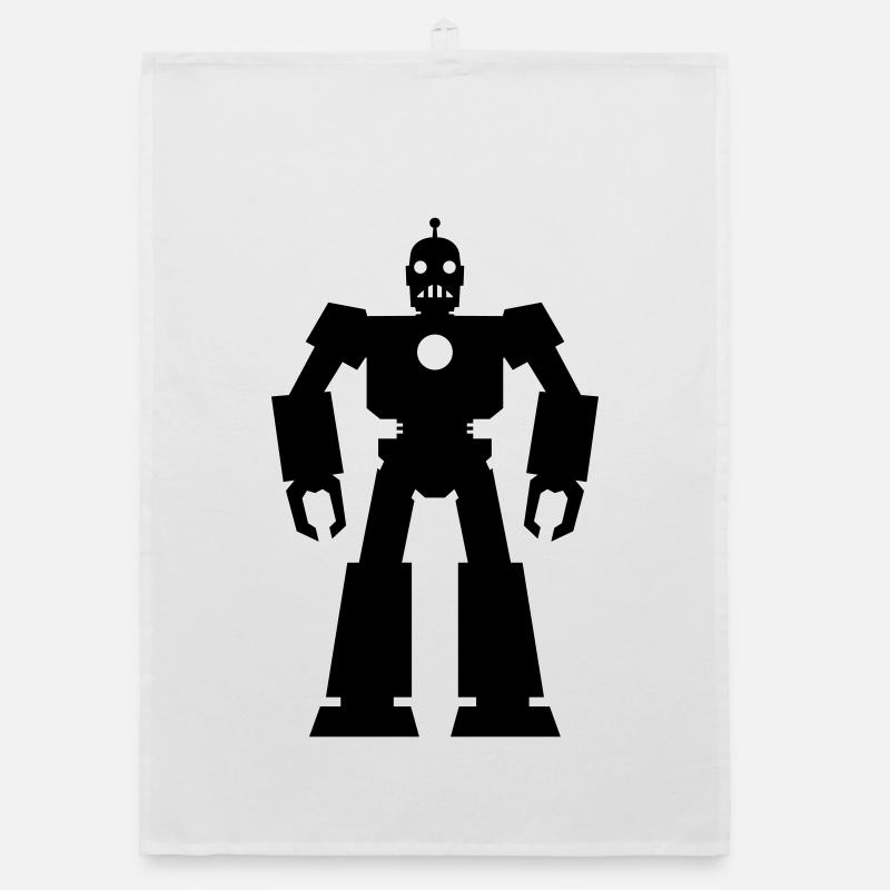 Robots – Technologie de l’IA Science-fiction Nerd Design Torchon bio