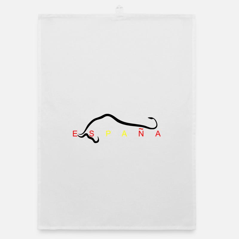 Stier Spanien Organic Geschirrtuch