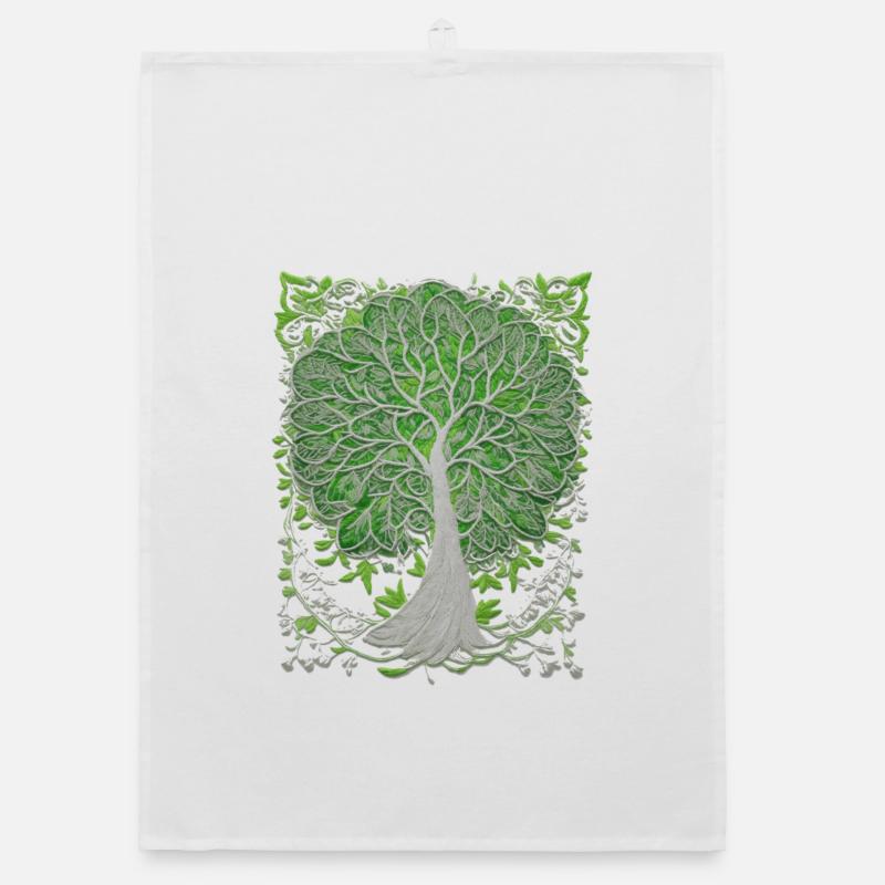Baum Organic Geschirrtuch