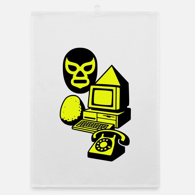 Étrange art culte Torchon bio