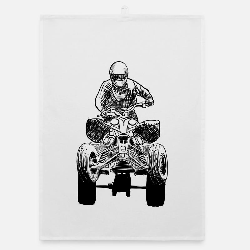 Quad Organic Geschirrtuch