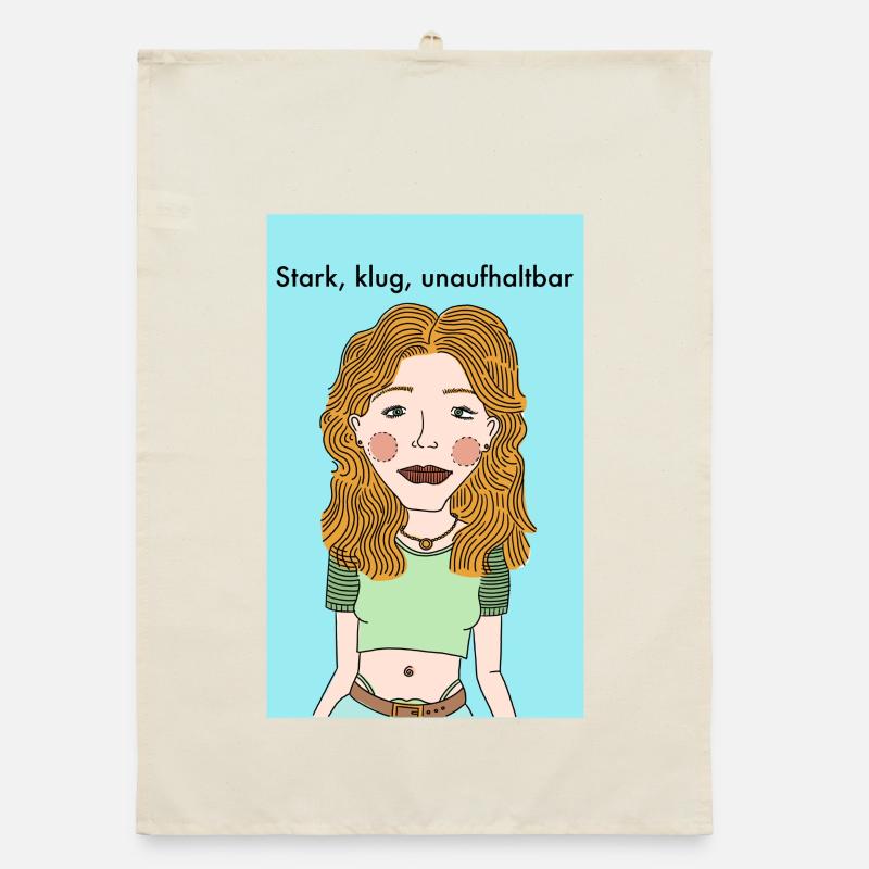 Strong independence Organic dish towel