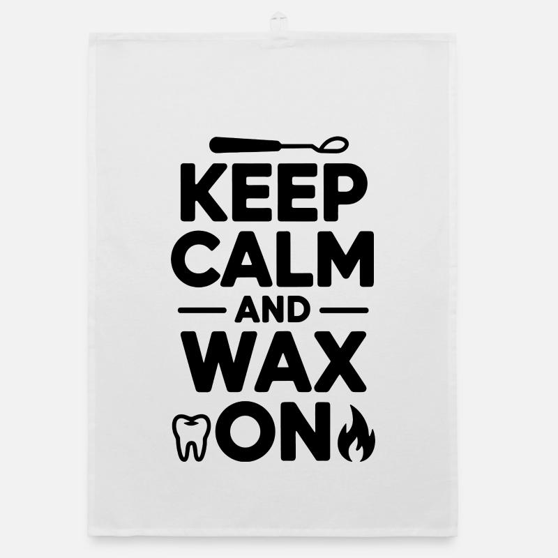 Dental Lab Technician Bridge Work  Organic dish towel