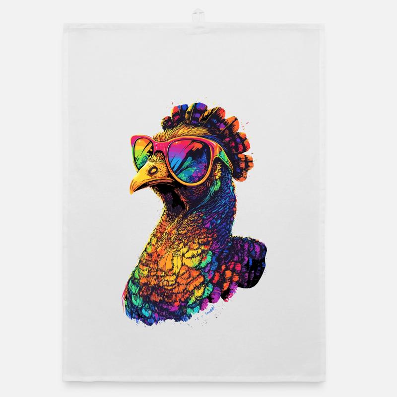 Dinde Poules Oiseaux Dinde Torchon bio