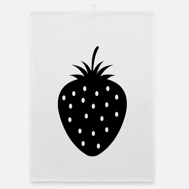 strawberry Organic dish towel