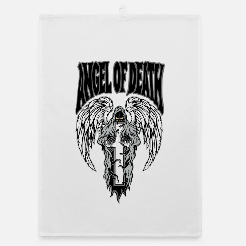 Engel des Todes Organic Geschirrtuch